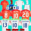 Chile 24/25 Soccer Jerseys Alexis Vidal Kids Kit 2025 National Team Football Shirt Home Red Away White Full Set Men Camiseta 2024 Copa America Zamorano Isla Ch.
