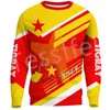Kvinnors hoodies est Africa Country Ethiopia Tigray Flag Retro Harajuku Tracksuit 3dprint Men/Women Pullover Casual Funny A6