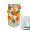 Tapisserier Macrame Wall Leaves Bohemian Woven Leaf Tapestry Decoration For Kitchen Badrum Sovrum Vardagsrum Barn