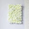 Fiori decorativi Autumn Rose Flower Wall per decorazione natalizia Pannello di seta da sposta per le ragazze Flores Flores Artificiales Decor