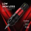 XNET IA Professional Wireless Tattoo Machine Pen Trake réglable Coulage de 2442 mm Affichage OLED 2400mAh Batterie pour les artistes 240327