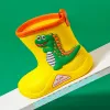 Laarzen hakken schoenen voor kleine meisjes kinderen schattige cartoon mode waterdicht en niet -slip regenlaarzen regen val laarzen voor kinderen meisjes