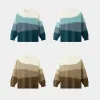 IENENS Teen Boy Warm Sweater Pullovers High Quality Kids O-neck Sweaters Children Clothes Autumn Boy Knitting Tops 4-13Y