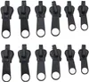 6pcs Universel Instant Fix Zipper 3 tailles Kit de réparation Remplacement Zip Slider dents Rescue Nouveau design Alipper accessoires de couture