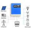 Inversor solar híbrido 11,2kW 5.6kW onda senoidal pura 48V 220V Off Brid Tie Inverter Parallel 100A MPPT Solar Charger PV 500V