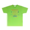 Nytt Rhude Brand Summer Tshirts Mens Designer T Shirts Womens Fashion Trendy Clothes RH031 Ship Tryckt kortärmad T-shirt Size S-XXL