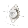 5pcs Высококачественный 2N3055 Power Transistors NPN TO-3 Металлический корпус 15A/60 В набор из 5 транзисторов