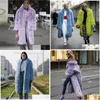 Womens Fur Faux Winter Spring Women Coat Luxury Long Loose Lapel European Overcoat Thick Warm Female P Coats Drop Delivery Apparel CLO DH4XY