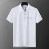 Camisa de pólo masculino clássico Summer Casual Casual Fashion Bordado camisa polo impressa de alta qualidade Camiseta de manga curta 90163