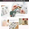 카메라 20100 시트 Fujifilm Instax Mini 11 White Edge 미니 필름 Fuji Instax Mini 12 9 70 90 25 카메라를위한 5 개의 자석 사진 프레임