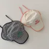 Casquette de soleil pour enfants respirant pour le séjour rapide à séchage à séchage protectrice de plage avec rabat de cou mince chapeau de pêcheur