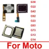 Motorola Moto G13 G14 G22 G23 G30 G42 G53 G73 G82サウンドレシーバートップイヤホンの交換部品のイヤピーススピーカー