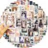 78pcs Cat Pussy Tarot Stickers For Phone Case Ipad Stationery Laptop Scrapbook Vintage Sticker Aesthetic Scrapbooking Material