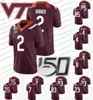 A3740 Virginia Tech Hokies 150 Jersey25 2 Hendon Hooker Tayvion Robinson Quincy Patterson Tre Turner Devon Hunter Rayshard Ashby 9668104