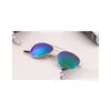 Sunglasses Fashion Kids Mirror Lense Children Girl Boy Frog Reflective Candy Color Frame Sun Glasses Summer Beach Outdoor Drop Deliver Dhzsf