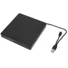 Slim externe CD DVD RW Drive USB 3.0 Type-C Écrivain Burner Player Player pour ordinateur de bureau Windows Linux Mac OS Apple