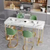 Mobile Modren Table Coffee Coffee Restaurant Manicure Mesa Manicure Cocina Muebles de Cocina Bar Muebles CY50BT