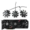 パッド3PCS 85mm 75mm 4pin Igame RTX2070スーパーRTX2060カラフルなGEFORCE GTX 1660スーパーウルトラRTX 2060ウルトラGPUファンの冷却ファン