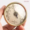 Aluminum Alloy Barometer Thermometer Hygrometer Gauge Tester Temperature Humidity Meter Mechanical Home Office