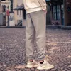 Pantaloni maschili 2024 primaverile innamorata a cuore sciolto e alla moda piede di cotone sport stile casual