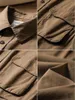 Camisas casuais de camisa casual de mangas curtas Multi-Pockets Militares Tatical Outdoor Vintage Roupas