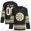 Boston Custom Bruins Hockey Jerseys 63 Brad Marchand 88 David Pastrnak 1 Jeremy Swayman Charlie McAvoy Charlie Coyle Trent Frederic Patrice Bergeron Morgan Geekie