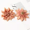 Dekorativa blommor 5st Bulk Artificial Dahlia Heads Christmol Decoration Home Room Decor Wedding Wall Faux Accessories