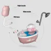 Baby Ferkelbad Elektrische Spielzeug Babyparty Kopf Spiel mit Wasser Bubble Bad Dusche Geschenk für Kinder