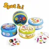 Spot it 100 Years Of Wonder Dobble Card Game 30/55PCS HP Animals Board Players Party Game 2-8 Player game HP Metal Box Cards