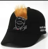 Trump 2024 Cappello da ricamo con berretto da baseball per capelli Trump Supporter Rally Parade Cappelli di cotone Nuovi CPA5718 0409