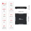 Box X96MAX Plus Android 9.0 TV -Box Amlogic S905x3 Quad Core 4 GB 64 GB 8K Smart Media Player für YouTube WiFi 2.4/5G Set Top Box