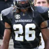 Vanderbilt Commodores Football Jersey NCAA College Jay Cutler Mike Wright Will Sheppard Remahn Davis Kult Griffin Gillespie Anderson Richard Boddie Jr Swan