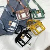 Schoudertassen vrouwen mini canvas tas kleine katoenen stoffen boodschapper voor meisjes 2024 studenten crossbody schattige ritssluiting tas telefoon