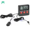 Elektronisches digitales Display Thermometer langlebiger Hygrometer Reptile Haustierhund Inkubator Eier Schlüpfen -Monitor -Sensor Instrument