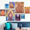 1 pk Alex Gray Trippy Psychedelic Abstrac Poster Paper Print Home Slaapkamer Invoerbar Café Art Painting Decoratie