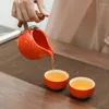 Teaware -sets Ghiskceremonie Tea Set Tools Luxe Woonkamer Outdoor Lazy Drinkware Miniature Service Strainer Juego de TE