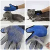 2 styles de nettoyage pour chiens de compagnie pour chiens Glove chiot pinceau de chien peigne de peigne de massage Gants Brosse de toilettage à cheveux pour chiens Supplies pour animaux de compagnie