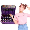 Étui à huile essentielle 38 bouteilles 5 ml10 ml15 ml d'huile de parfum Boîte d'huile essentielle Voyage portable portable Sac de rangement de vernis à ongles