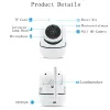 SmartCnet Tuya Smart Life 1080p IP Camera 2M WiFi WiFi Camera Security Surveillance CCTV Camera Baby Moniter- WiFi Camera