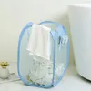 Bolsas de lavanderia Mesh cesto cesto de armazenamento lavanderias leves para quarto de banheiro ou dormitório da faculdade drsa889