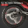 モーターサイクルホイールステッカーホンダバラデロXL 125アクセサリーの防水リムデカールXL125 XL 125 V 2001-2011 2008 2009 2010