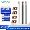 Yifino Fast Forward Feed Milling Insert Milling Rod ASM Small Diameter D8/10/11/12/13/14/16 JDMT0702
