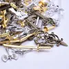 10/20/30pcs Vintage Metal Sword Ax Charms para jóias Fazendo suprimentos de flecha de seta