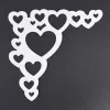 1PCS Heart Metal Die Cuts Cutting S Scrapbooking Modèle de gaufrage