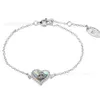Hjärta guldhalsbandkvinna Viviennes Westwood smycken Rätt version av Saturn Love Fritillaria Armband är minimalistisk i design med en lyxig och justera