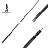 Piscine en fibre de carbone Cue 1/2 Split Cue Tech Tech Pool en bois 12,9 mm Taille de pointe Black Technology Carbon Fibre Billard Cue 240407