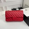 7a Sac à bandoulière de chaîne de femmes de qualité originale Caviar Caviar Lambe en cuir de luxe Dreigner mouton cf CF Fashion Crossbody Classic Classic Rabag à main sac à main