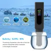 Haute précision 5 en 1 Salinité / EC / TEMP / TDS / PH METER DIGITAL DIGITAL DOING Water Quality Tester pour aquarium Hydroponics Type-C Charge