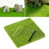 Decorative Flowers 15cm/30cm Artificial Lawn Fake Green Turf DIY Miniature Handicraft Figurine Grass Garden Ornament Home Floor Decor