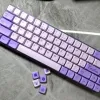 Akcesoria 124 Keys Keycaps XDA Frost Witch Mechanical Keyboard Keycaps grube PBT 594A